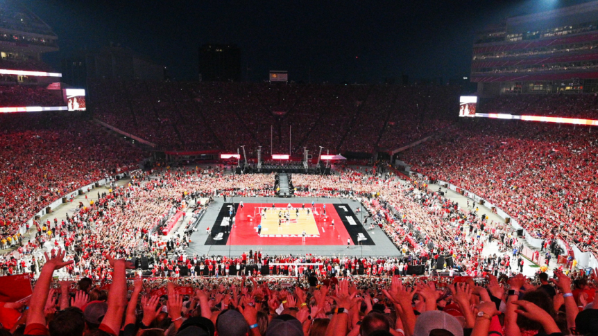 Nebraska Volleyball Breaks Women’s Sports Attendance Record